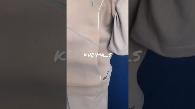 Жилет из футера с начёсом, отделка нитками - шерсть #kuzima_s #худи #шьюсама #жилетка смотреть онлайн