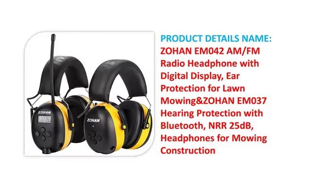 Best AMFM Radio Headphone for Ear Protection 2022 смотреть онлайн