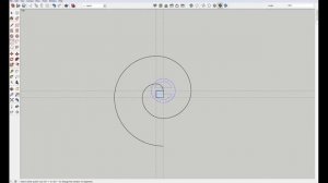 SketchUp - как нарисовать спираль. Часть 2.