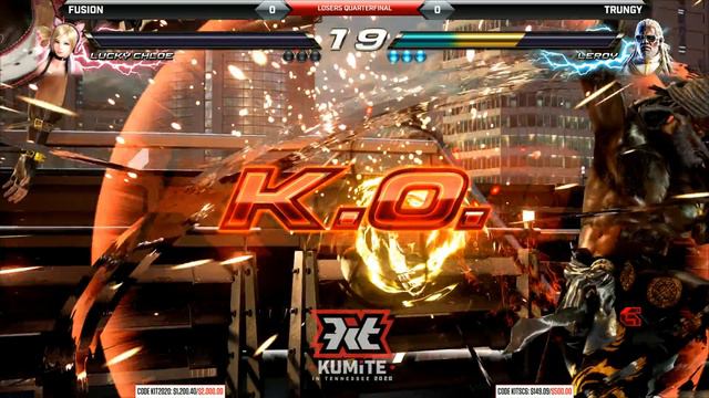 [Tekken 7] Top 8 Finals ft. Arslan Ash, Trungy - KIT 2020 (Timestamps) смотреть онлайн