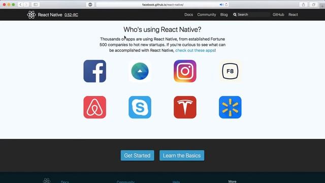 React Native, le framework mobile de Facebook смотреть онлайн
