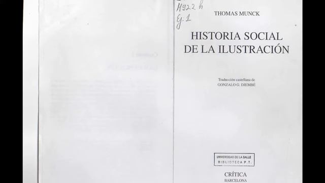 Historia Social de la Ilustración - Thomas Munck смотреть онлайн