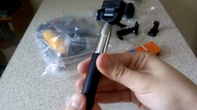 Распаквка аксессуаров для GoPro, Xiaomi Yi и т.д. смотреть онлайн