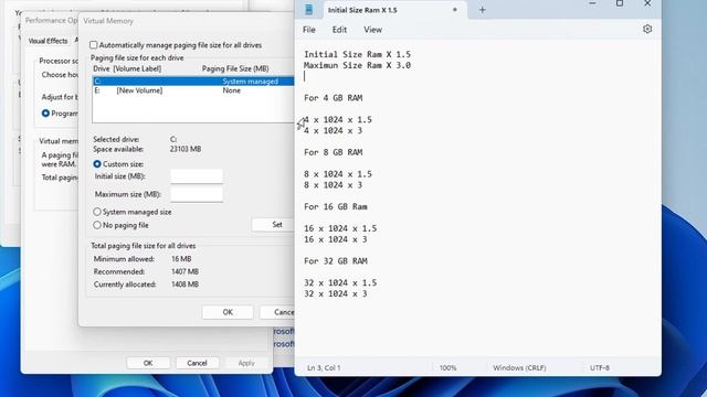 How to Increase RAM on PC & Laptop || Increase Virtual Memory on Windows 10 / 11 смотреть онлайн