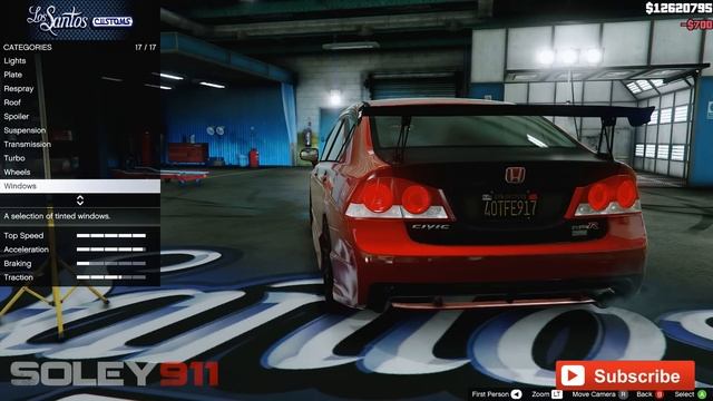 Honda Civic Type R FD2 tuning - GTA V MSI GeForce GTX 1080 Ti GAMING X !!! смотреть онлайн