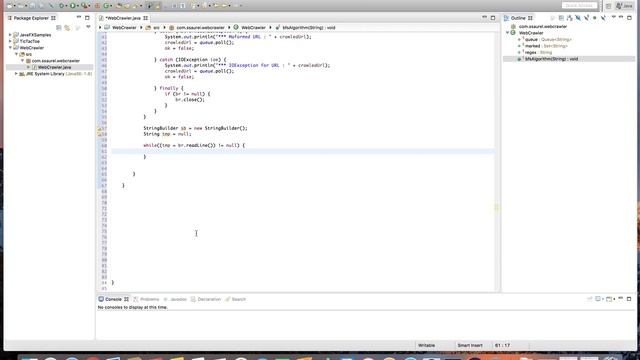 Create a Web Crawler in Java смотреть онлайн