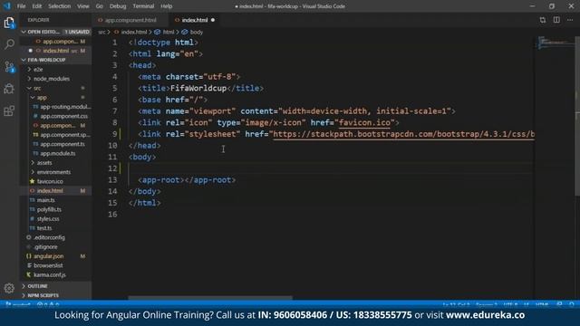Angular Bootstrap Tutorial | Building Websites with Angular Bootstrap | Angular Training | Edureka смотреть онлайн