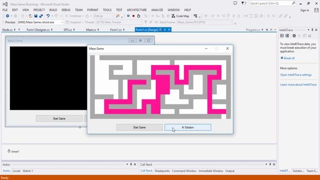 Artificial Intelligence | Maze Game смотреть онлайн