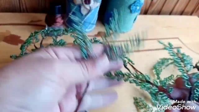 Берёзка из бисера. смотреть онлайн