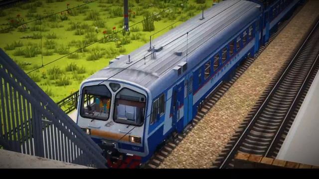 ЭД9М На о.п Саранка смотреть онлайн