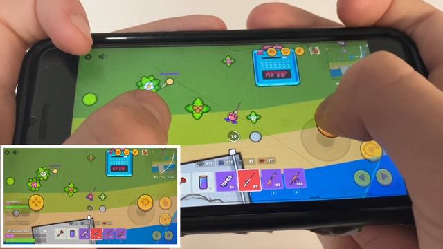zombs royale mobile HANDCAM and sweaty GAMEPLAY!!! смотреть онлайн