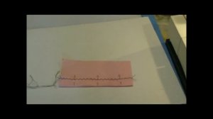 Шов в подгибку  с открытым срезом