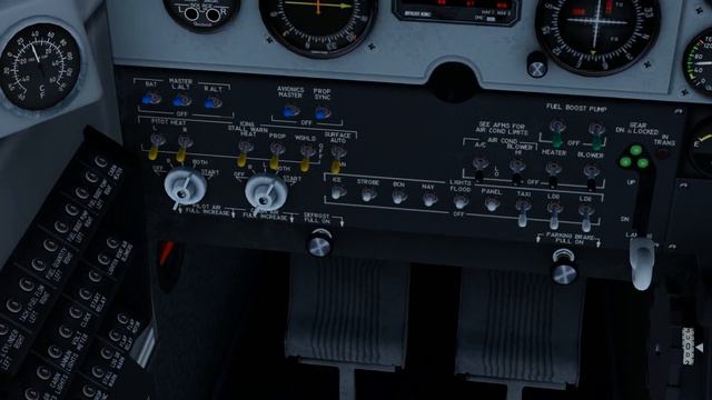 detailed startup tutorial /Beechcraft 58 Baron in X-Palne 11 #1 смотреть онлайн