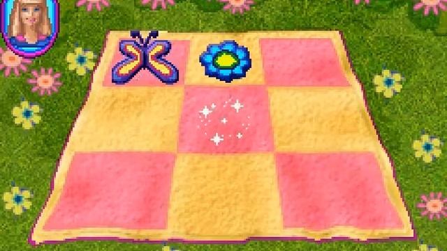 Barbie Groovy Games USA - Game Boy Advance (GBA) смотреть онлайн