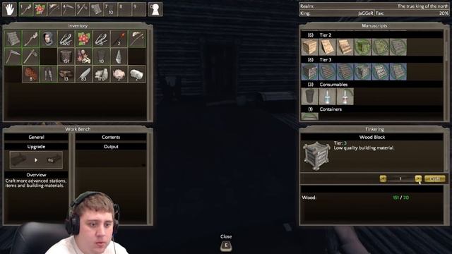 Reign of Kings - Строим дом, Улучшаем костёр, #5 смотреть онлайн