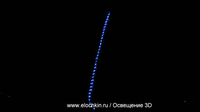 3D елка, световая елка - www.elochkin.ru смотреть онлайн