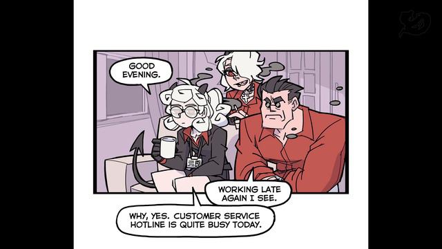 [HellTaker Comic #5] ПОСЛУШНАЯ ДЕВОЧКА [SilverTatsu] - Rus Comics Dub