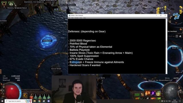 Toxic Rain Ballista Pathfinder - My 3.21 Leaguestarter | Path of Exile, Crucible смотреть онлайн