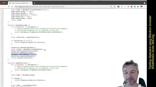 Access the clipboard from Cypress test using Electron browser смотреть онлайн
