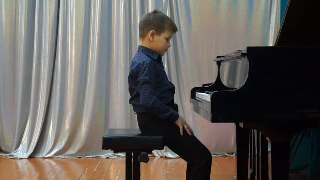 МБУ ДО "ДМШ №2", г. Заринск, Светлаков Глеб, 1 класс ДПОП, 7 лет, преп Светлакова Т.В. смотреть онлайн