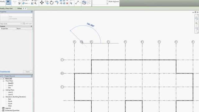 ex3-2 - aligning walls to grids.avi смотреть онлайн