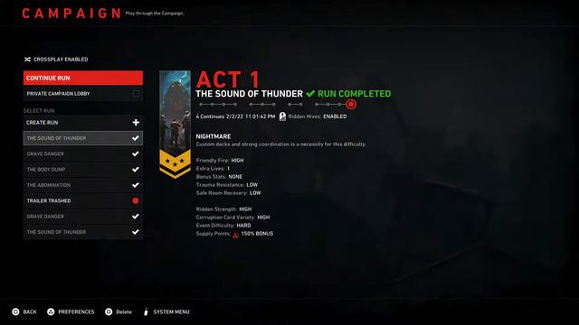 Back 4 Blood: Tunnels Of Terror DLC Act 1 смотреть онлайн