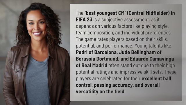 Who is the best youngest CM in FIFA 23? смотреть онлайн