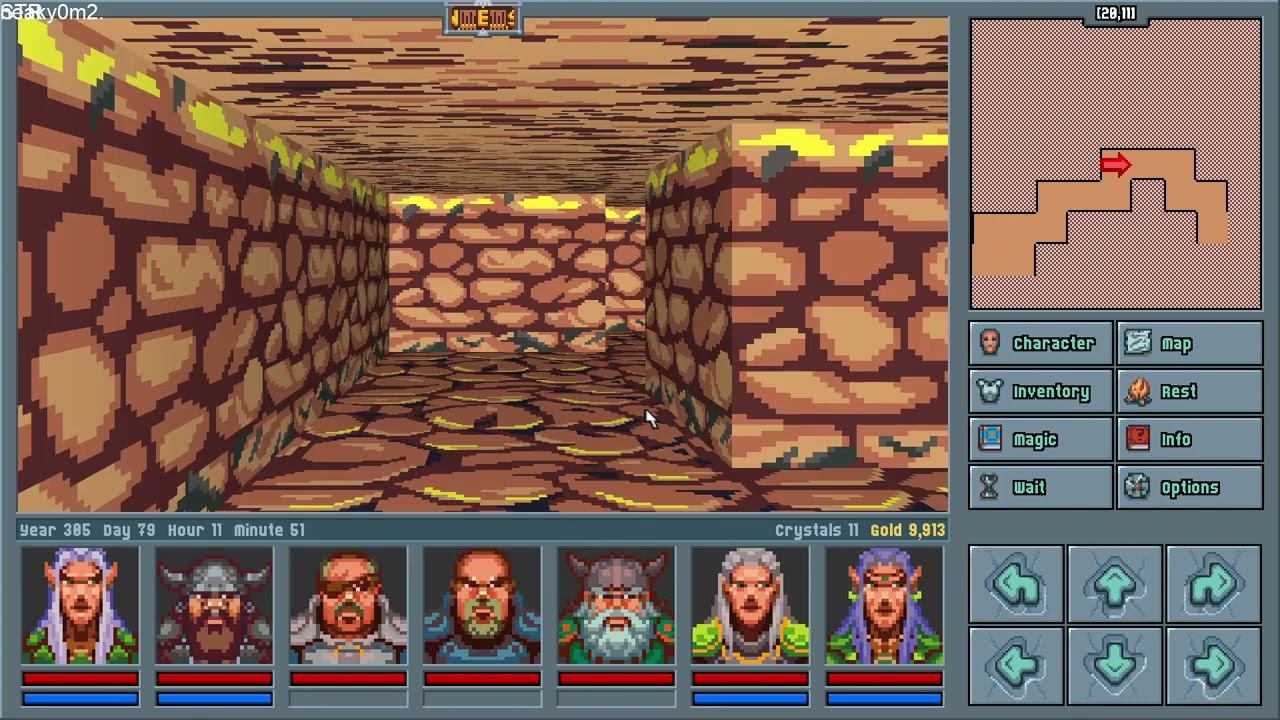 Legends of Amberland: The Forgotten Crown. Hard. Часть 8. Dungeon of Sand