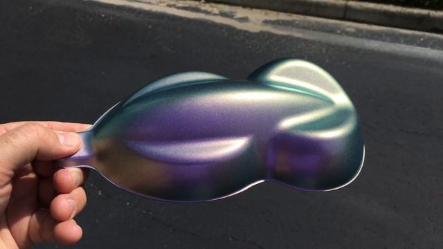 SolarColorDust.com -Purple/Grey/Green Super Ghost Chameleon Pigment! смотреть онлайн