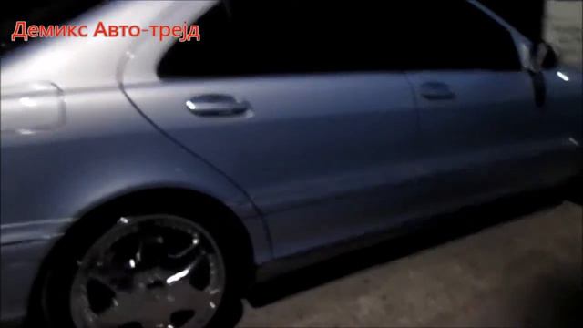 Spinners wheels Mercedes s320 benzin смотреть онлайн