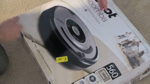 iRobot Roomba 560 - Unboxing смотреть онлайн