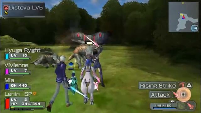 PPSSPP v0.8.1 [Phantasy Star Portable] смотреть онлайн