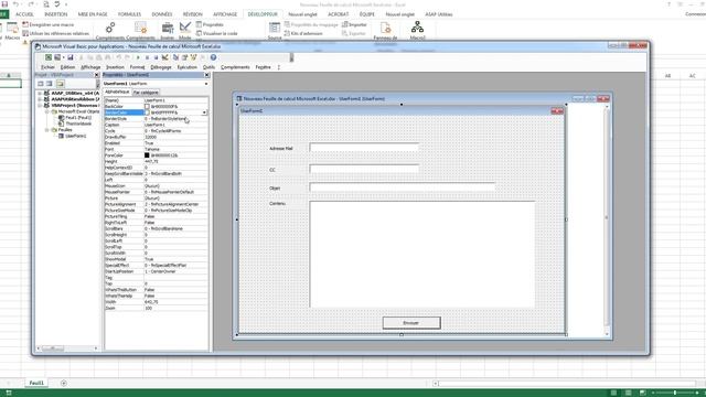 Excel VBA Envoyer un Email avec excel ( via outlook ) смотреть онлайн