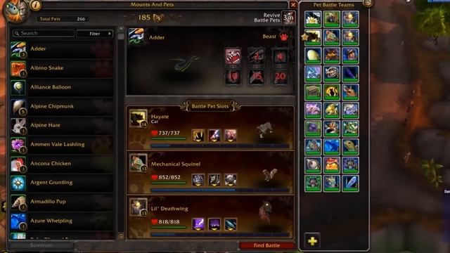 Pet Battles Mists of Pandaria 5.1 MOD REVIEW Pets of WarCraft Video 14 смотреть онлайн