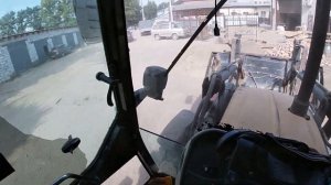 Как делать планировку Экскаватором-погрузчиком