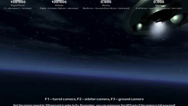 3D Rad German WW II Flying Saucer game demo смотреть онлайн