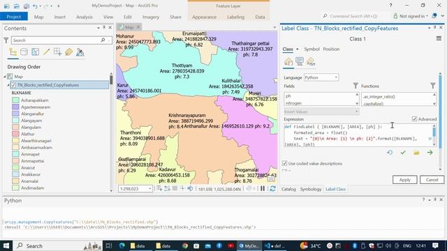 Label expression in ArcGIS Pro for Python Developer смотреть онлайн