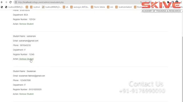 College Event Management System | PHP | #phpprojects смотреть онлайн