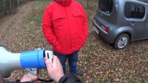 Ручной громкоговоритель РМ-25С с АКБ сиреной и свистком тест