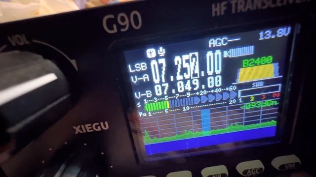 How to call CQ on 40 Meters with Xiegu G90 смотреть онлайн