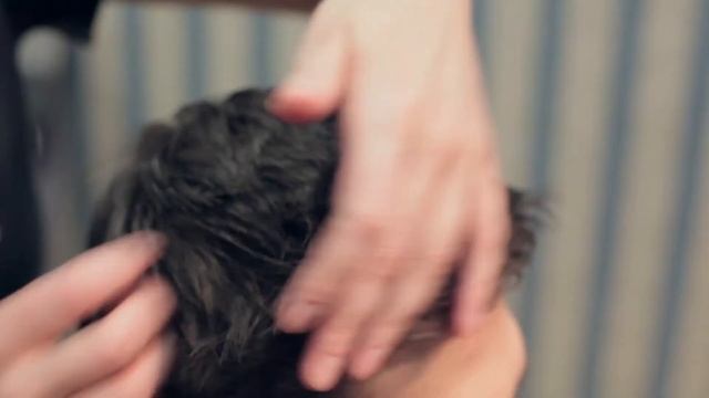 Укладка мужской стрижки с применением стайлинга смотреть онлайн