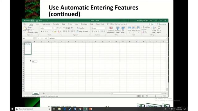 Excel Unit 1 Chapter 1 1a 1c Powerpoint смотреть онлайн