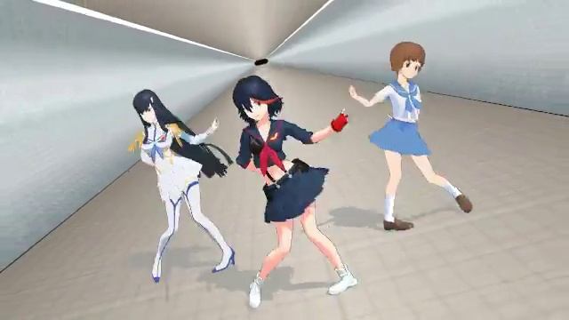MMD Kill La Kill Girls смотреть онлайн