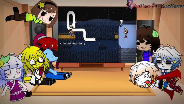 Undertale Reacts to Papyrus Calamity смотреть онлайн