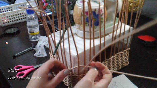 Узор СИТЕЦ для квадратной корзинки смотреть онлайн