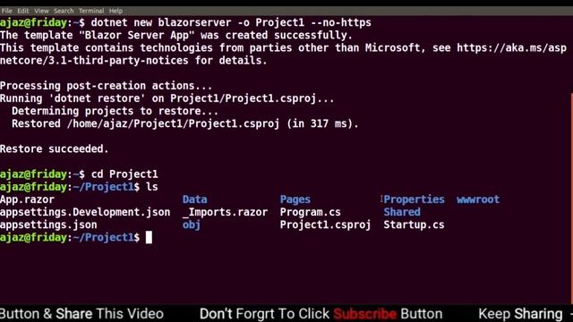 #4 Blazor Tutorial In Hindi Creating Simple App in Microsoft Blazor смотреть онлайн