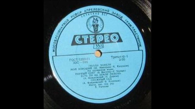 გიული ჩოხელი - ჩემო კარგო (1963) смотреть онлайн