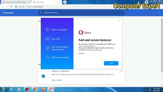 How to Install opera browser in our computer | kese kare apne computer me opera browser install смотреть онлайн