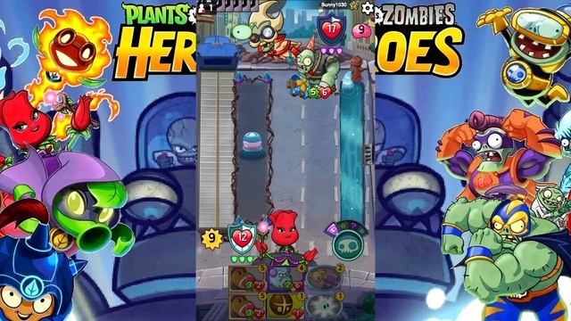 Plants Vs. Zombies Heroes #113 СЫГРАЕМ РАЗНЫМИ ?