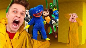 НЕ смотри в 3 часа ночи ЗАКУЛИСЬЕ “BACKROOMS”! ВСЕ ЭТИ МОНСТРЫ ПРИШЛИ ЗА НАМИ!